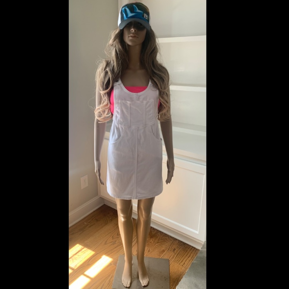 American Eagle Overall White Dress